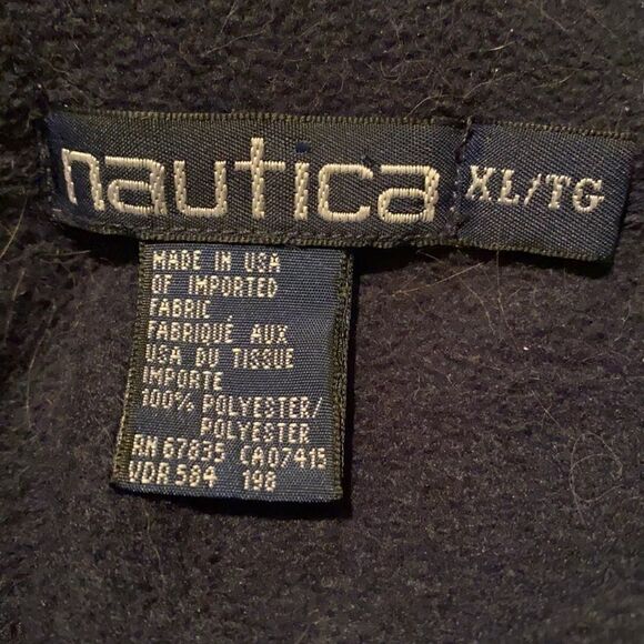 Nautica quarter zip pullover size xl - Picture 2 of 6